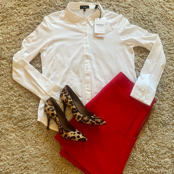 Donald J Pliner Calf Hair Cheetah Print Pump Size 6.5 Made in Spain - Picture 2 of 7